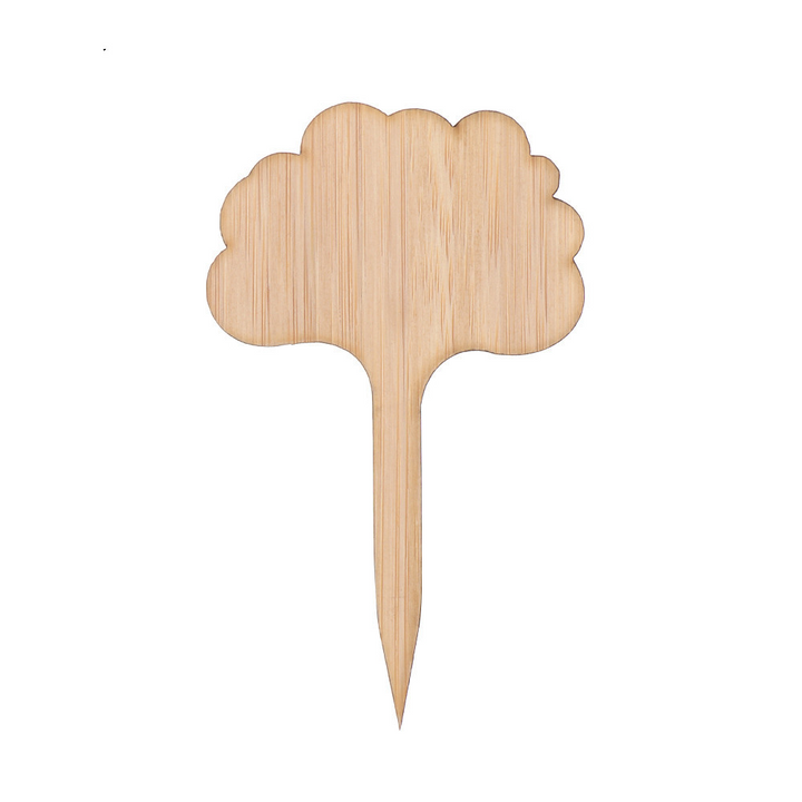 BowLift | Plant labels made of wood for garden and balcony – Rewritable labels for herbs and plants