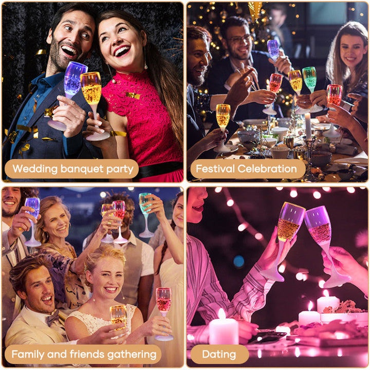 BowLift | LED Lighted Champagne Glass