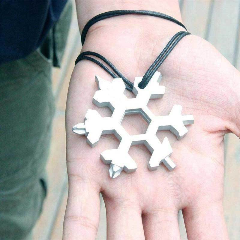 Pre-Christmas sale 18-in-1 stainless steel snowflake multi-tool | Bowlift