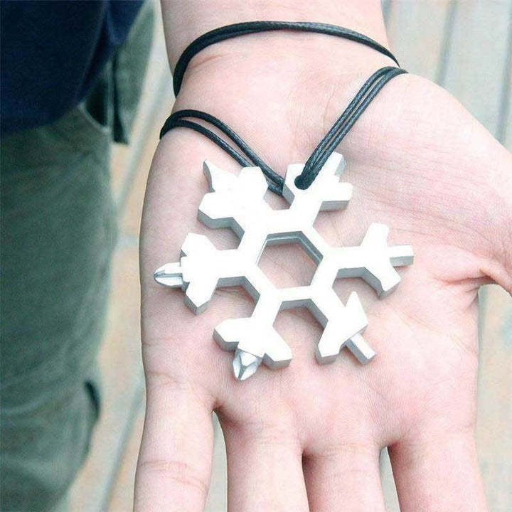 Pre-Christmas sale 18-in-1 stainless steel snowflake multi-tool | Bowlift
