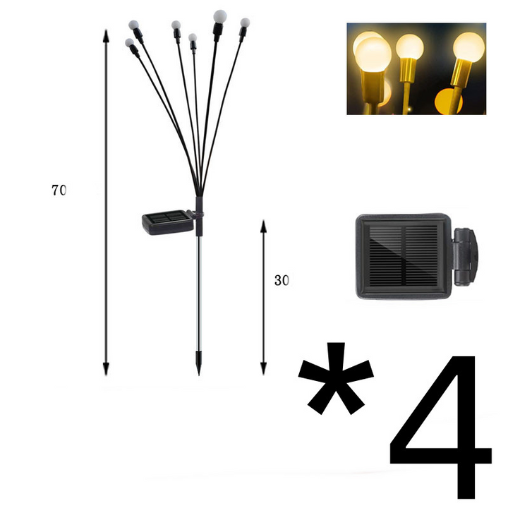 BowLift | LED Solar Garden Light with Flexible Light Balls – Waterproof Decorative Light for Beds and Paths