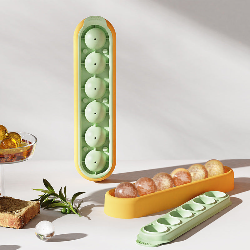 6 Balls Silicone Ice Mold | Bowlift