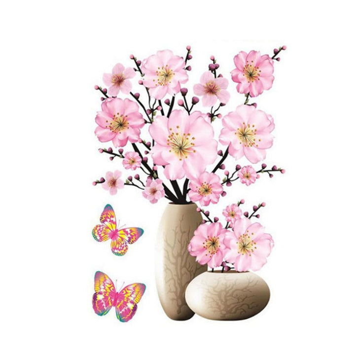 DIY Plant Vase 3D Stereo Stickers Self-Adhesive | Bowlift