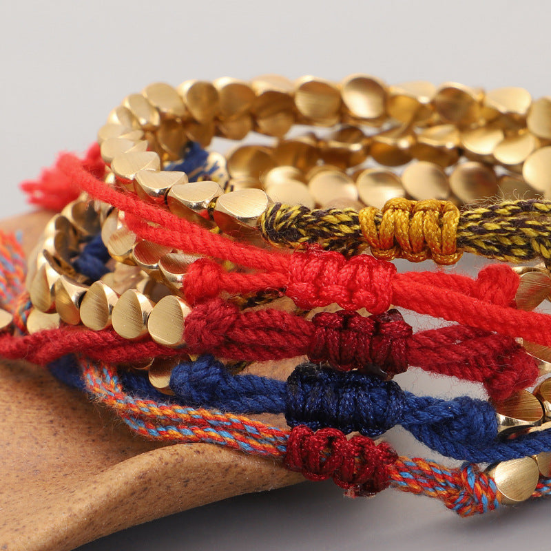 BowLift | Shaped Copper Bead Bracelet