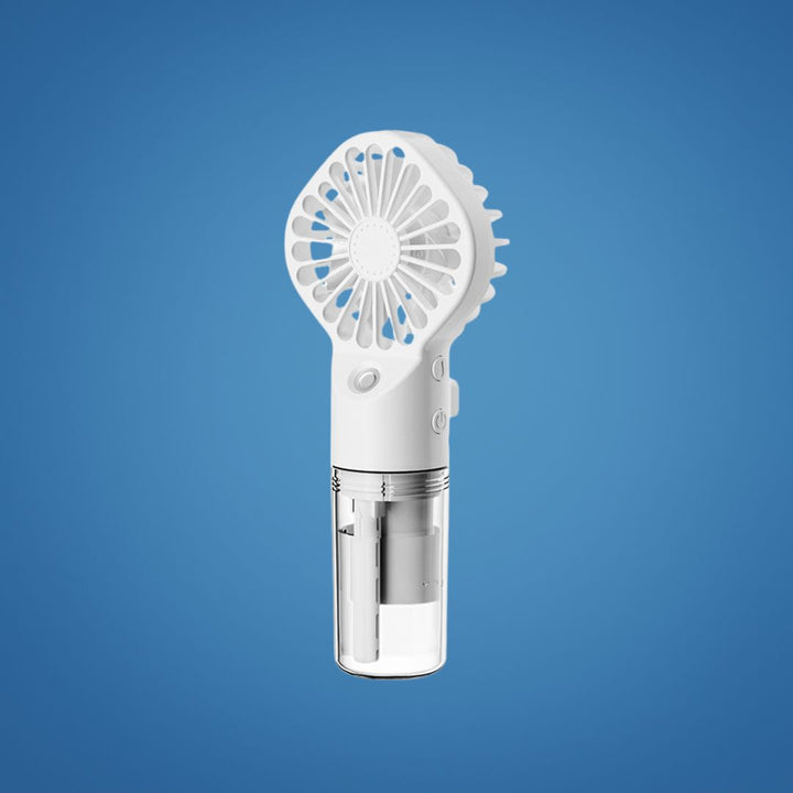 Portable Cooling Mist Spray – Transparent Tank – USB Rechargeable – Beat Heat & Stay Cool Outdoors Bowlift