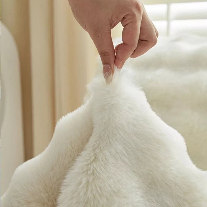 BowLift | Faux Fur Recliner Sofa Cover