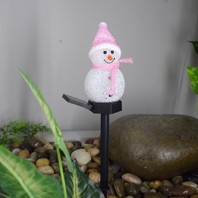 BowLift | Super Cute Waterproof Solar Power Snowman Lamp
