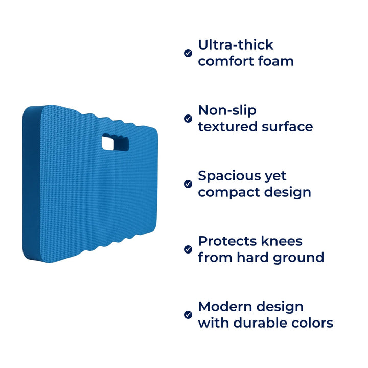 Knee Pain Relief – Thick Foam Support – Protects Joints – All-Day Comfort for Gardening, DIY & Cleaning Bowlift