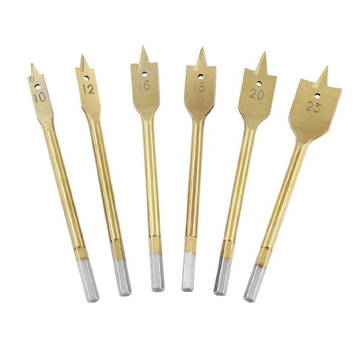 BowLift | Titan-coated flat drill set