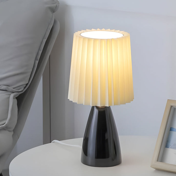 GlasDimm | Elegant USB dimmable table lamp with glass base | Bowlift