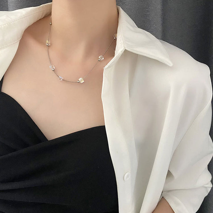 BowLift | Niche Design Crystal Bead Necklace