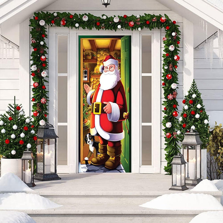 BowLift | Nightmare Before Christmas Outdoor Decorations Props Christmas Elves Door Cover