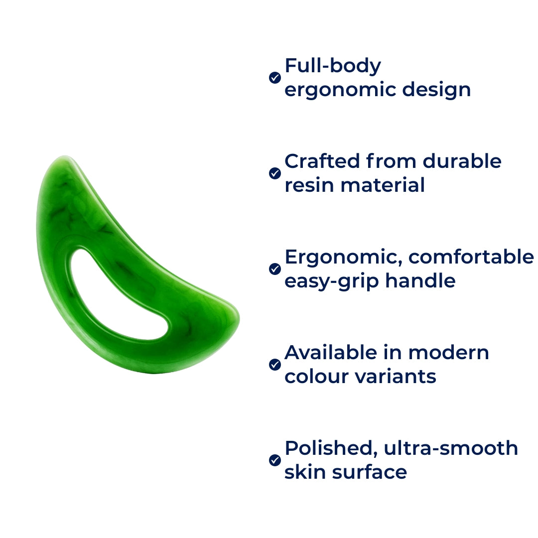 Lymphatic Drainage – Durable Resin Tool – Relieves Muscle Tension & Soreness – Relaxing Full‑Body Use Bowlift