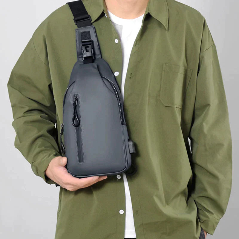 BowLift | UrbanShield Waterproof Crossbody Bag with Anti-Theft Design