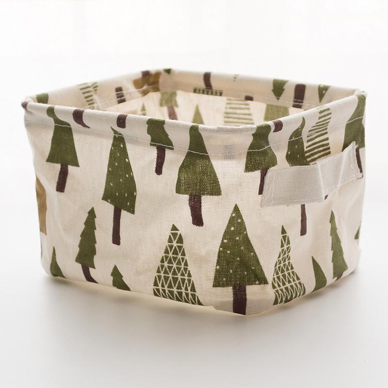 BowLift | Foldable Cotton Fabric Storage Basket