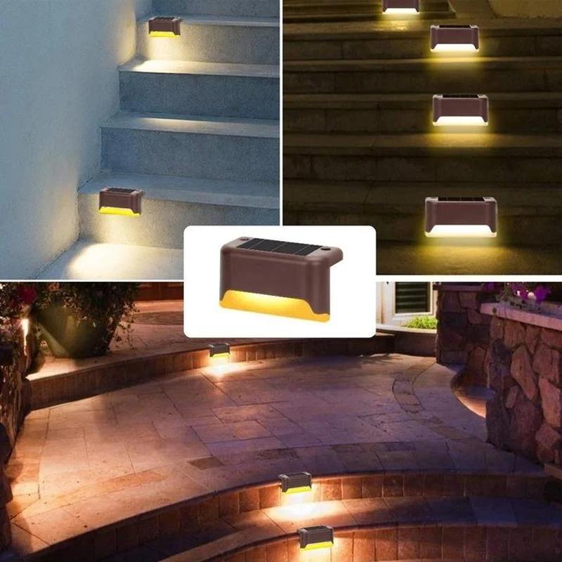 BowLift | Solar outdoor step lights (4 pcs)