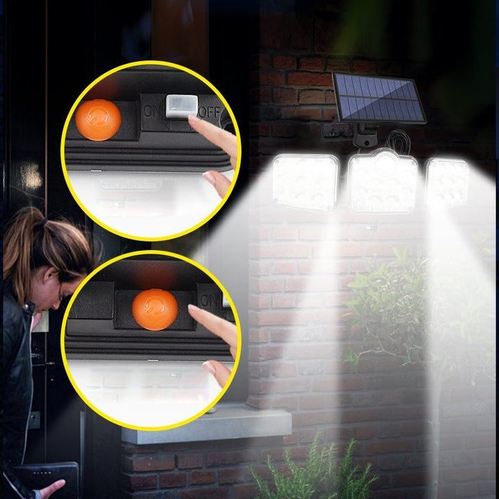 BowLift | Triple LED Solar Wall Light
