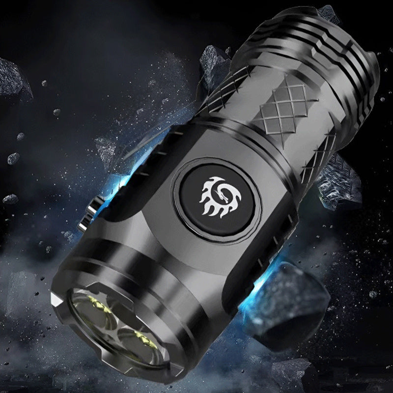 BowLift | Mini flashlight with three-eyed monster