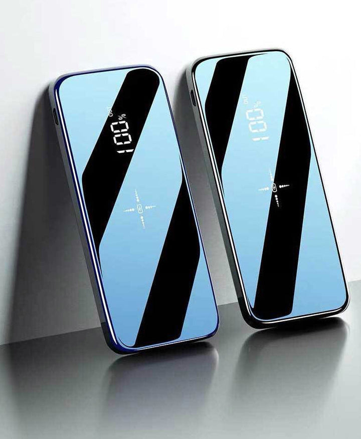 BowLift | Portable Wireless Ultra-thin 10000mAh Power Bank With Digital LCD Display Full Screen, Charge Three Phones Simultaneously