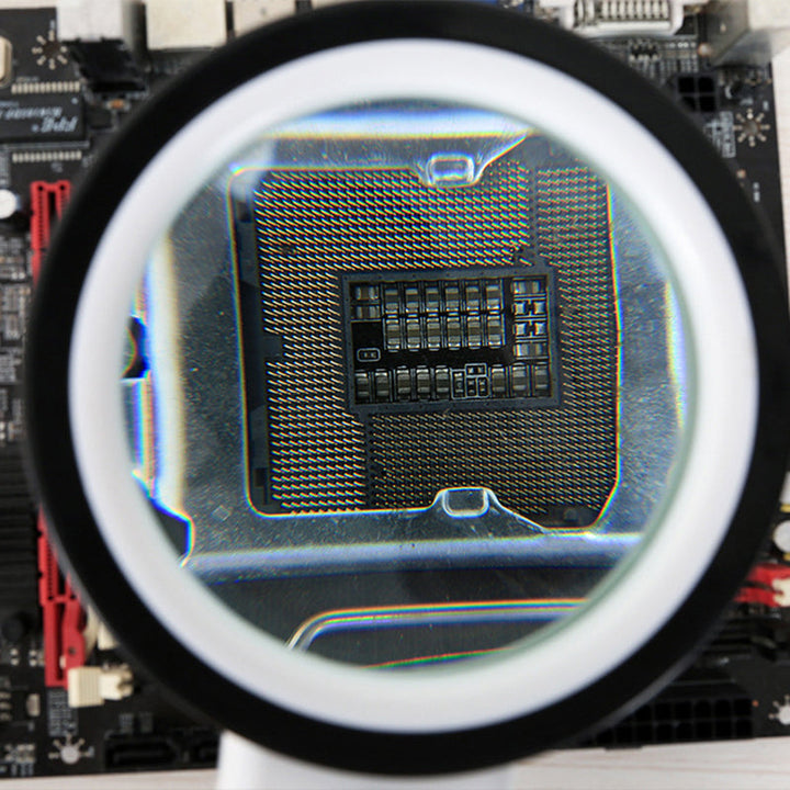 BowLift | 30x optical magnifying glass with LED light