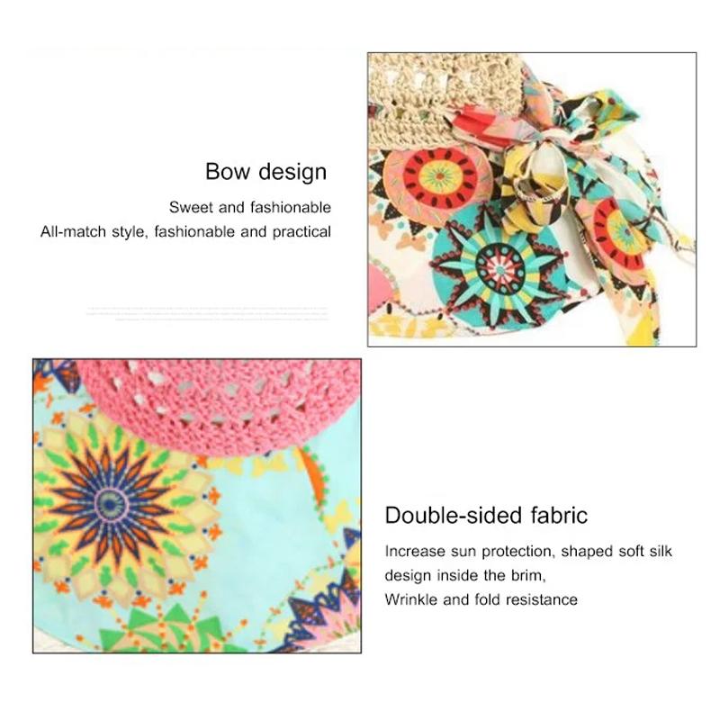 BowLift | Fashion Hollow Printed Sun Hat