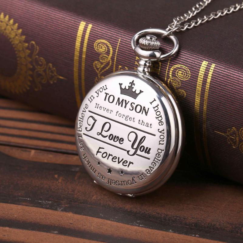 BowLift | To my son quartz pocket watch