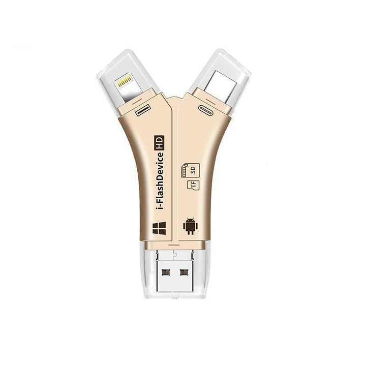 BowLift | 4-in-1 Portable Memory Card Reader For Phones