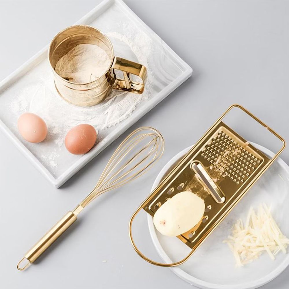 BowLift | Golden Stainless Steel Grater