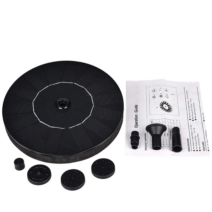 Solar fountain pump for outdoor use | Bowlift