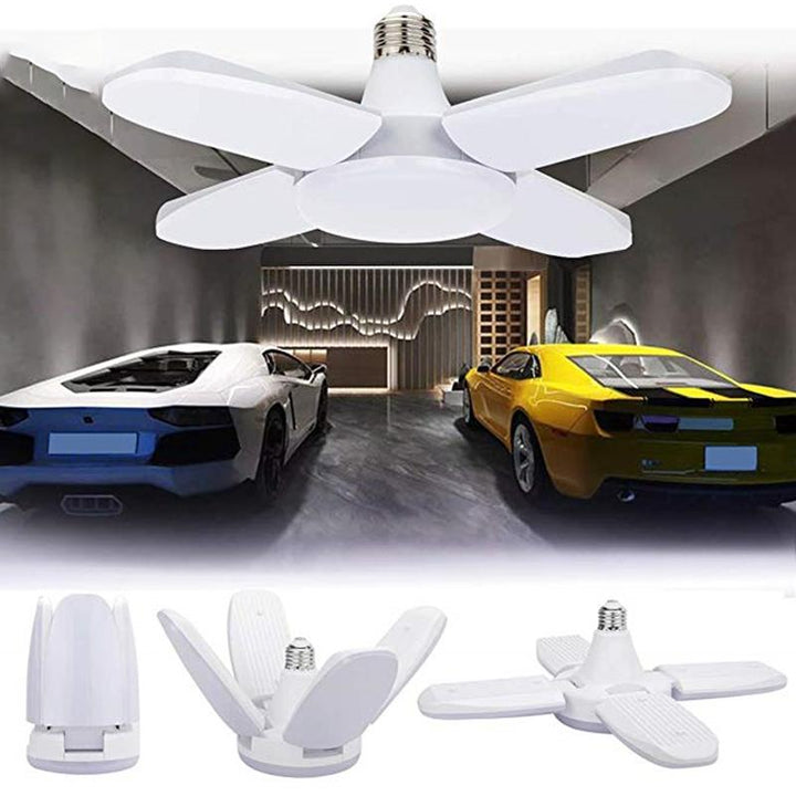 Foldable deformable universal garage lamp | Bowlift