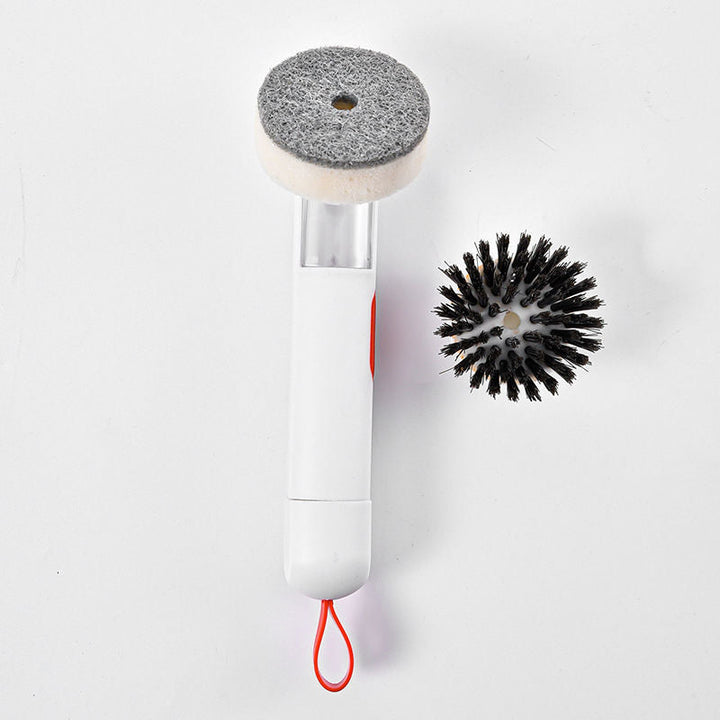 Multi-functional Long-handle Liquid-filled Cleaning Brush | Bowlift