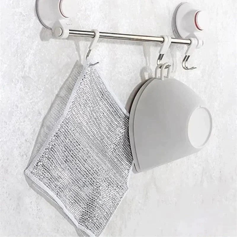 BowLift | WireClean Double Sided Metal Steel Wire Cleaning Cloth