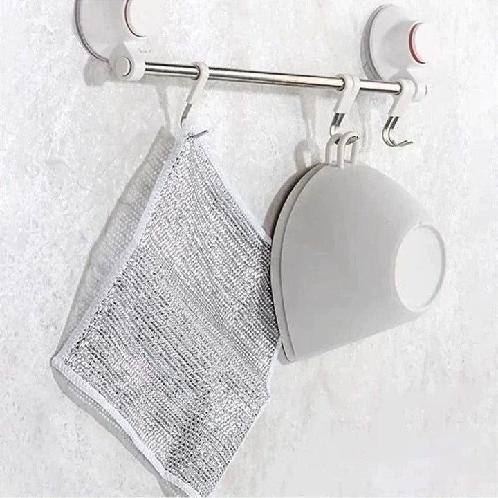 BowLift | WireClean Double Sided Metal Steel Wire Cleaning Cloth