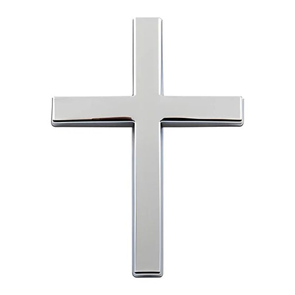 BowLift | ️ 3D Cross Metal Jesus Christ Cross Badge StickerCar Anti-Scratch Sticker