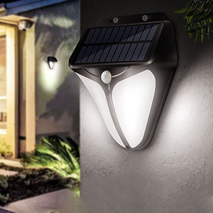 BowLift | Solar Intelligent Triangle Outdoor Waterproof Body Sensor Patio LED Wall Light