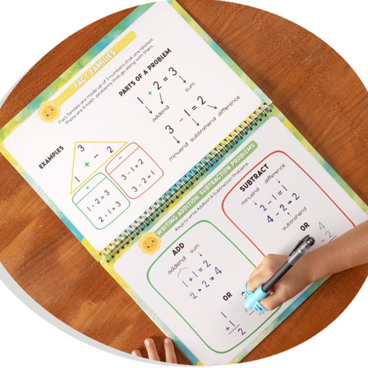 BowLift | Reusable ribbed handwriting workbooks
