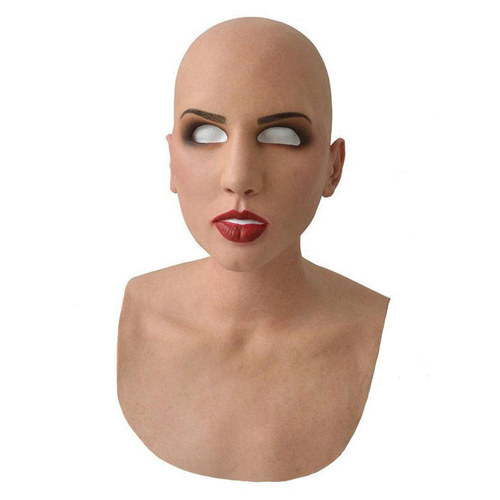 BowLift | Realistic Latex Mask | Halloween Cosplay Costume | Full Face