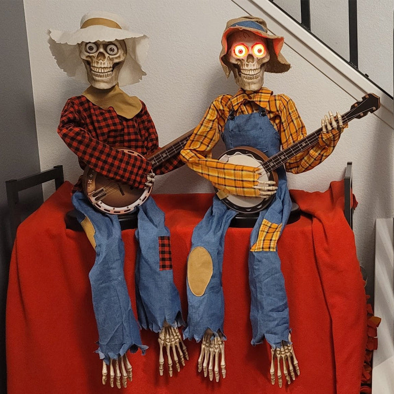 BowLift | Funny animated dueling banjo skeletons