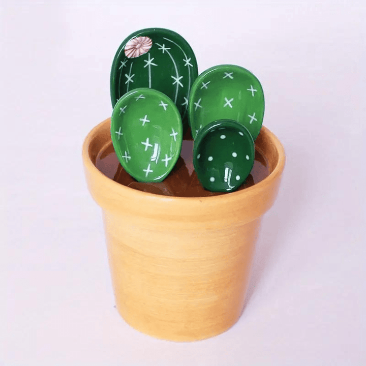 BowLift | Creative and practical measuring spoon set with cactus motif