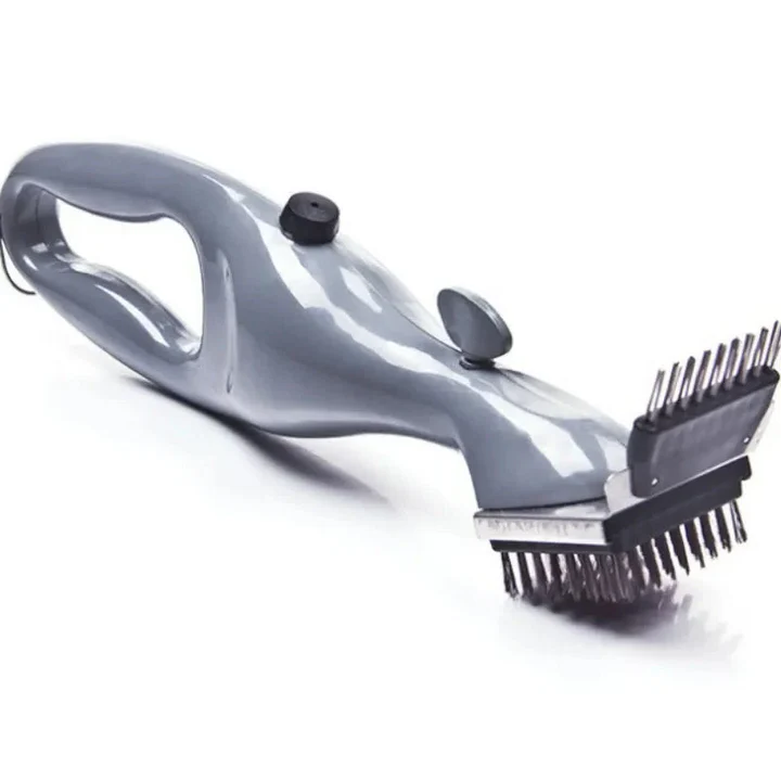 BowLift | Barbecue Grill Outdoor Steam Cleaning Brush BBQ Cleaner Charcoal Scraper