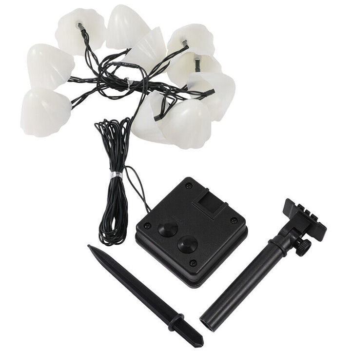 BowLift | LED Solar String Lights Ground Stake Mushroom Lights