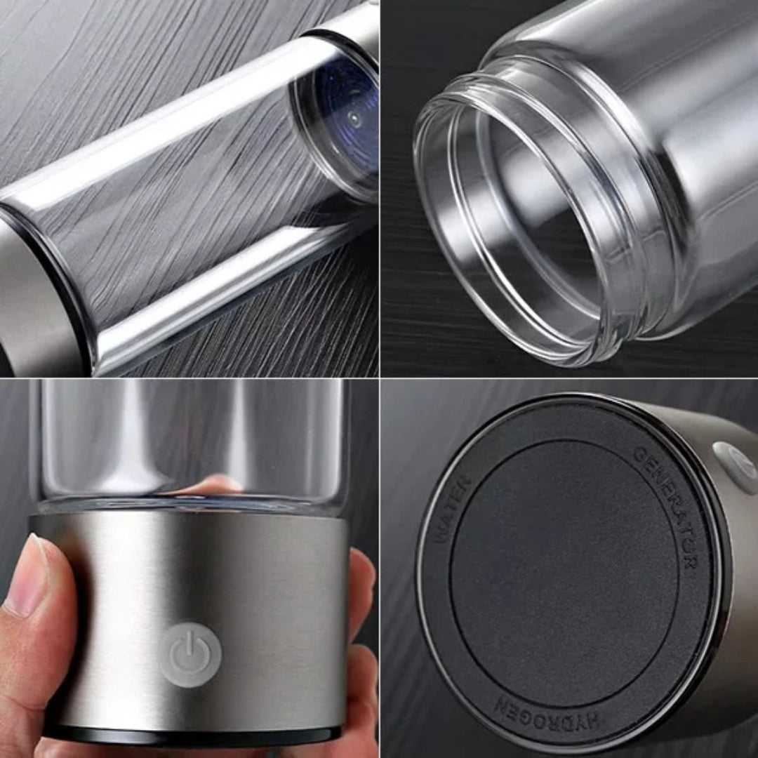 HydroPure | Portable Hydrogen Water Bottle - for Antioxidant Water – Supports Health and Performance Bowlift