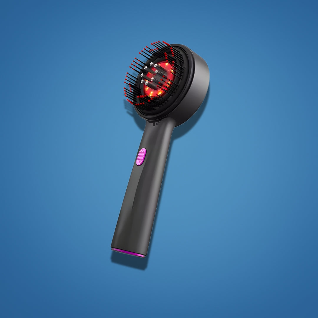 Red-Light Therapy – Rechargeable Hand-Held – Boosts Density for Thinning Hair – ThickerGrowth Bowlift