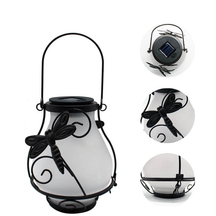 BowLift | Solar Retro Lantern LED Decorative Outdoor Waterproof Garden Hanging Light