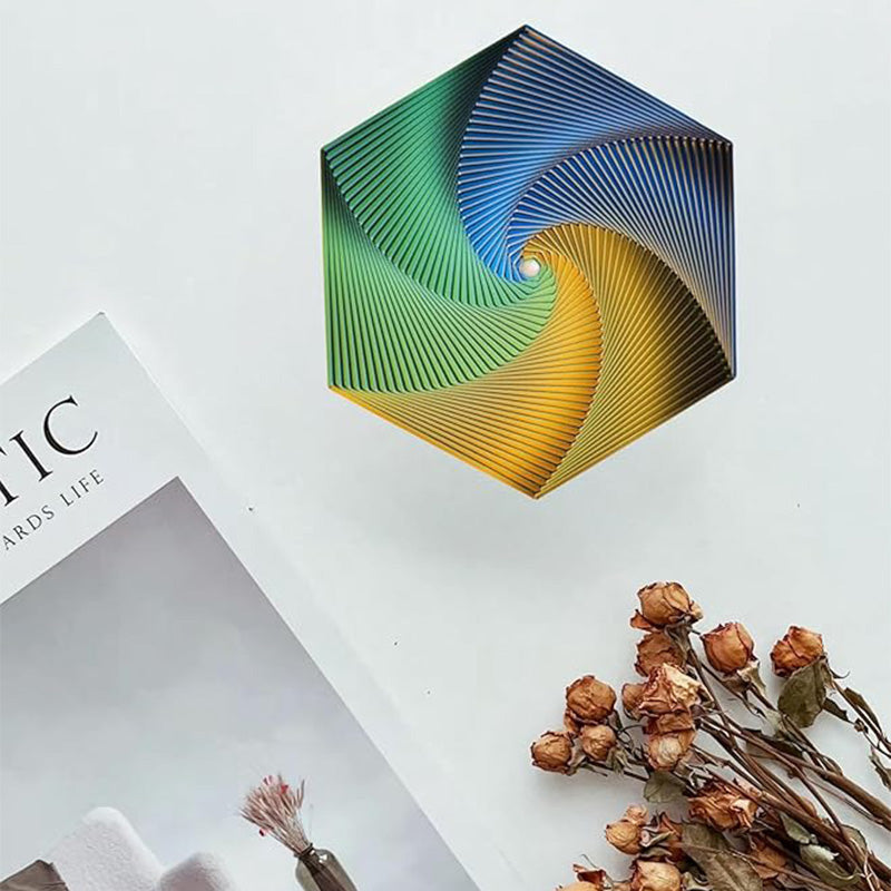 BowLift | 3D-printed Fractal Fidget Hexagon