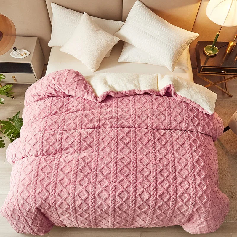 BowLift | Double-sided Cashmere-Look Duvet Cover - VelvetWarm