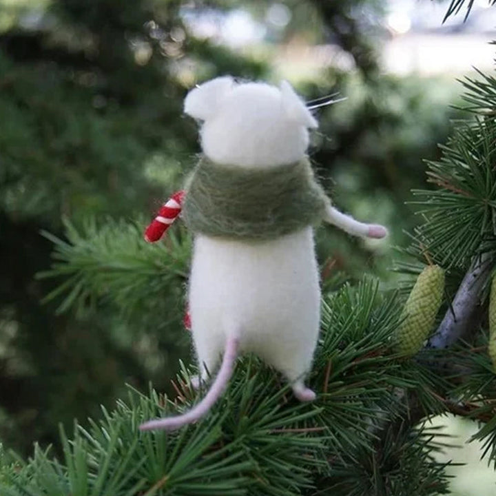 BowLift | Felt Mouse Halloween Ornament