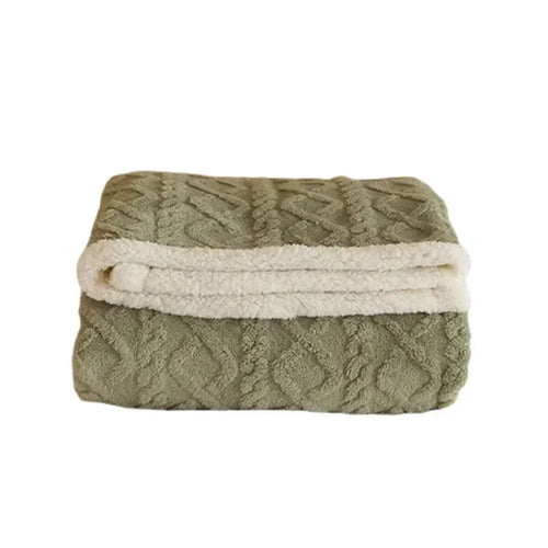 BowLift | WarmWool Thick Lambswool Blanket Winter Comfort and Warmth