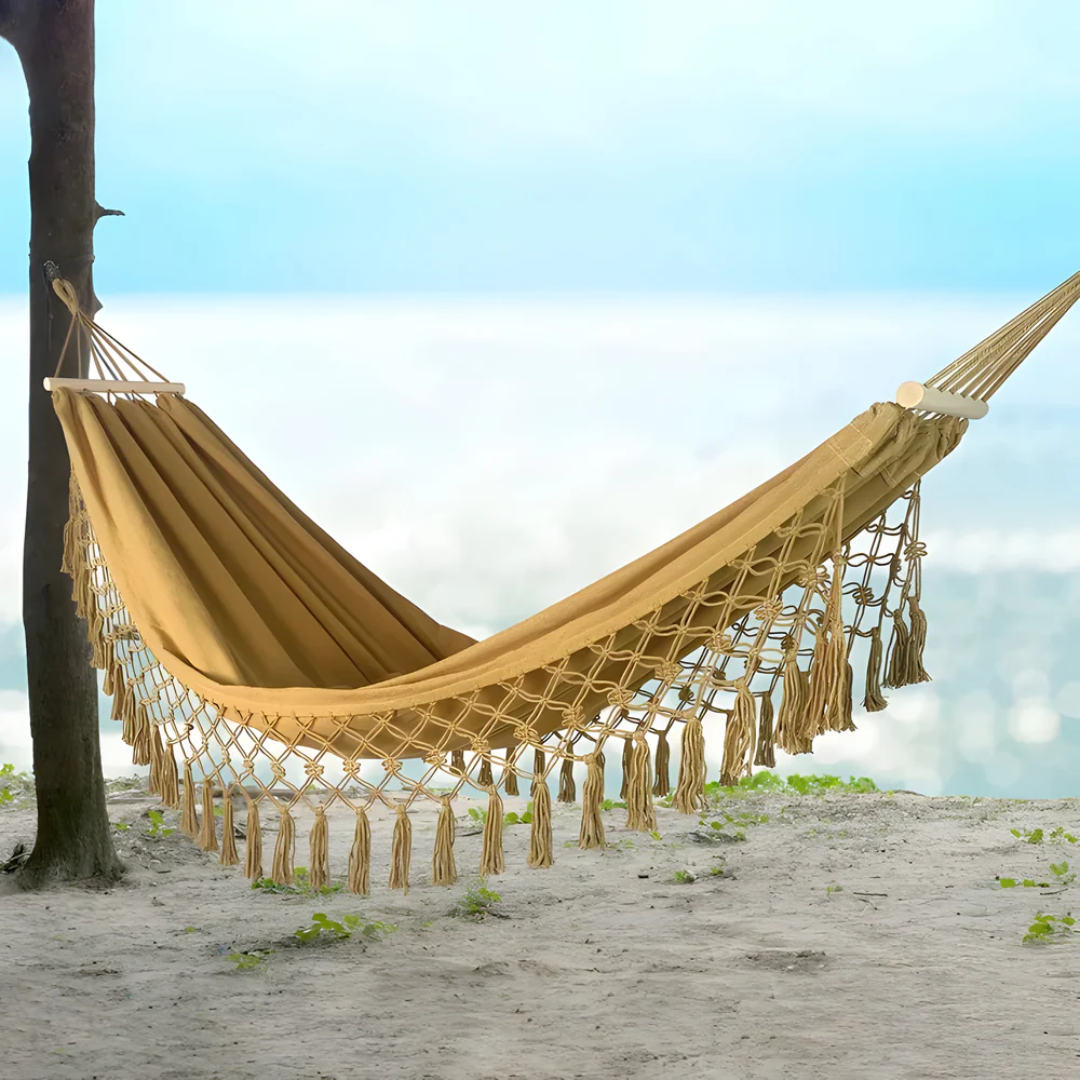 BowLift | Luxury Hammock – Comfortable and Sturdy Hammock for Garden, Balcony and Camping