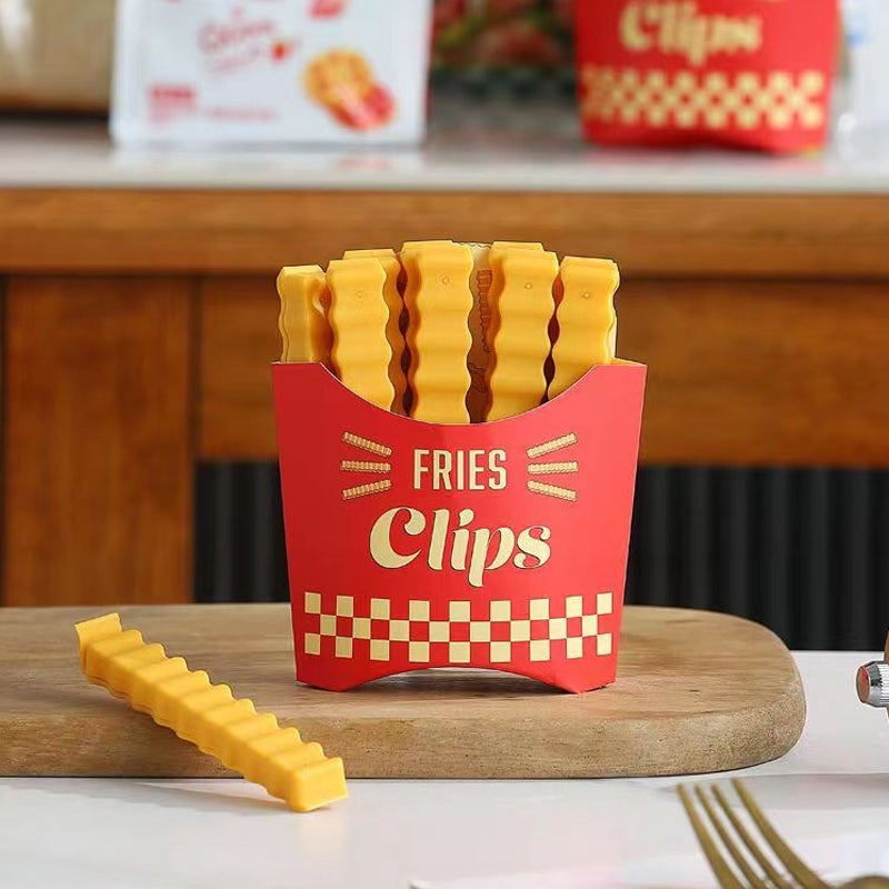 BowLift | Funny magnetic French fries food closure clip